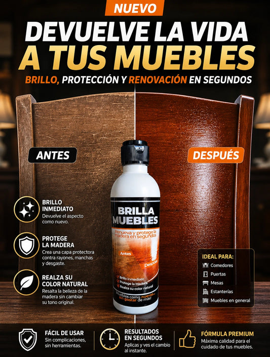 BRILLA MUEBLES DE PINTON | Dejalos como Nuevo ✨